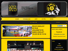 Tablet Screenshot of dojoangloy64.com